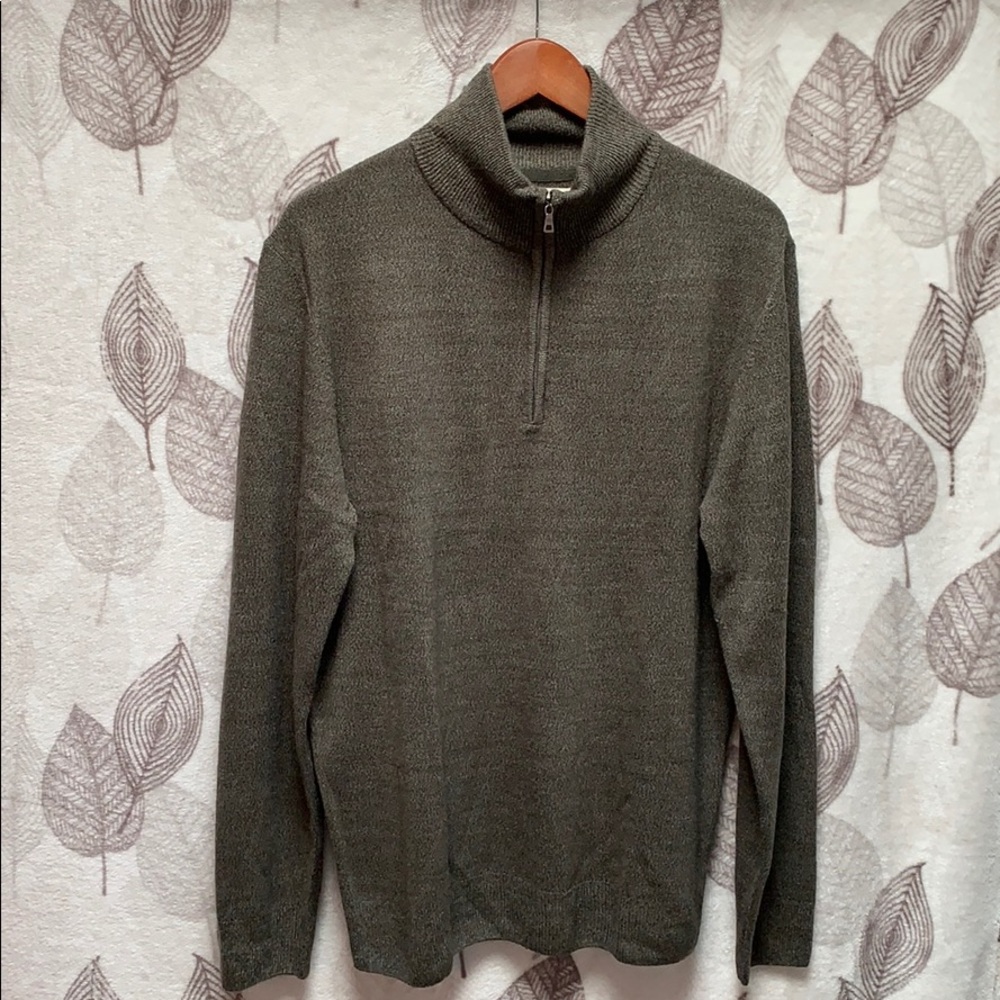 Weatherproof vintage quarter zip sweater size L